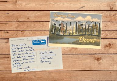 Postkarte 1989